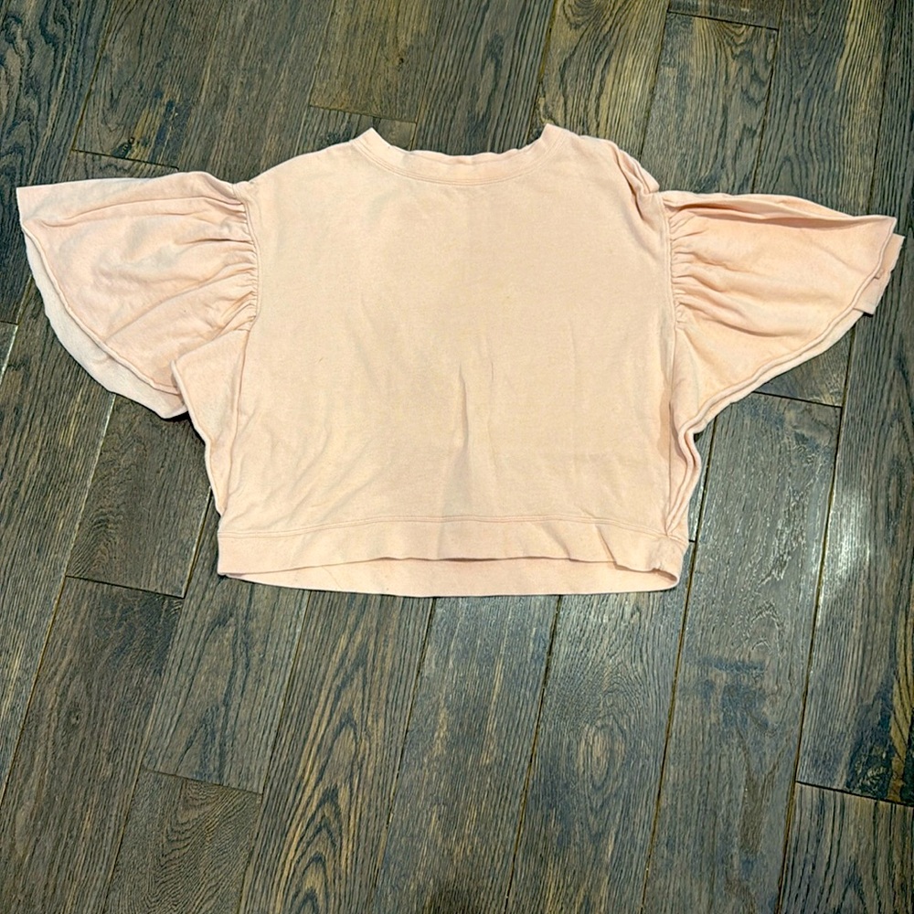 Like new crop batwing sweater